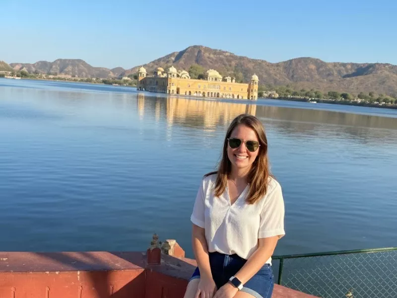 Jal Mahal Jaipur night view during city tour