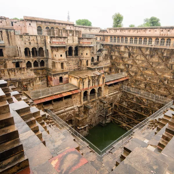 Chand Baori stepwell and Abhaneri village tour from Jaipur